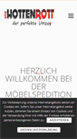 Mobile Screenshot of hottenrott-umzuege.de